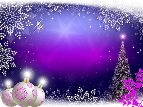 Fundo Roxo De Natal Bolas Vetor Premium