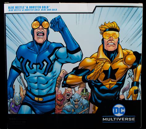 Mcfarlane Toys Dc Multiverse Blue Beetle And Booster Gold Review