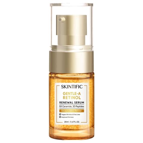 SKINTIFIC Gentle A Retinol Renewal Serum Harga Review Ulasan