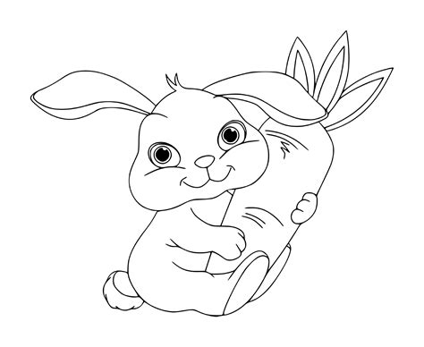 Dessin Lapin Coloriages Imprimer