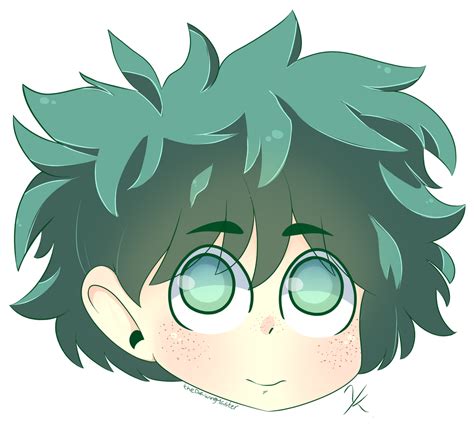 Chibi Midoriya Izuku Face By Blue Aura Orz On Deviantart