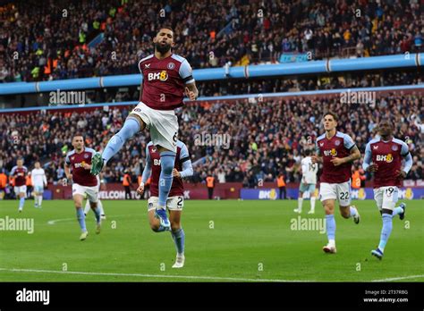 Birmingham Uk 22nd Oct 2023 Douglas Luiz Of Aston Villa 6