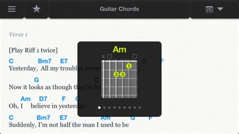 Best apps for guitar tabs and chords