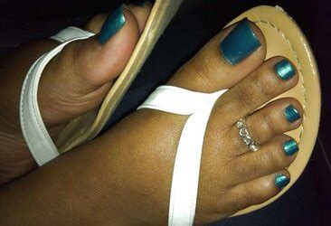 Teal Blue Toes Footjob ZB Porn