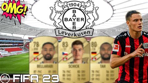 LEVERKUSEN RATINGSFIFA 23 PLAYER PREDICTION YouTube