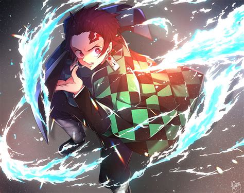 Hd Wallpaper Anime Demon Slayer Kimetsu No Yaiba Tanjirou Kamado