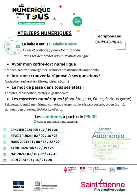 Calaméo Ateliers numériques e administration 2024