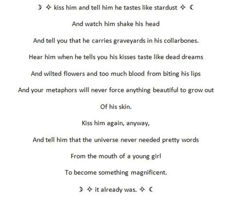 One Of My Fav Poems Kissing Him Wilted Flowers Poems