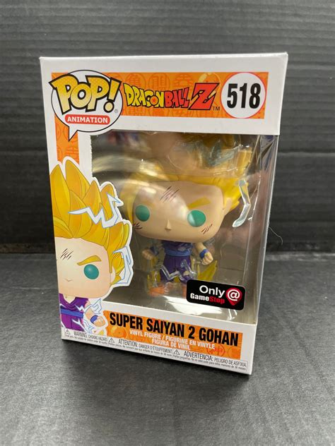 Funko Pop Dragon Ball Z Super Saiyan 2 Gohan 518 Gamestop Exclusive Zapp Comics