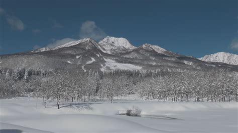 【動画】冬晴れに白く輝く妙高山 上越妙高百景 上越妙高タウン情報