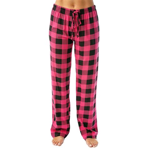 Yngkmea Womens Pj Pants 2024 Lounge Baggy Buffalo Plaid Cute Pj Pants