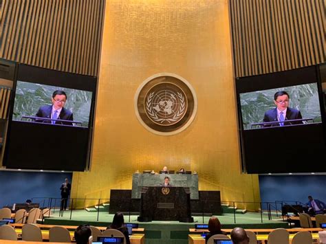 Chinese Mission To UN On Twitter Amb Dai Bing Stated On Culture Of