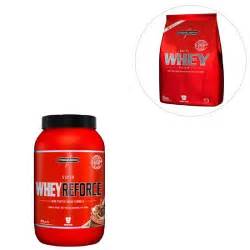 Kit Super Whey Reforce Chocolate 907g Nutri Whey Protein Morango 907g