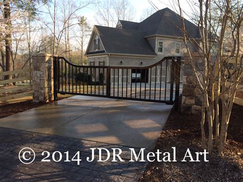 Traditional Gates By Jdr Metal Art Custom Driveway Gates Jdr Metal