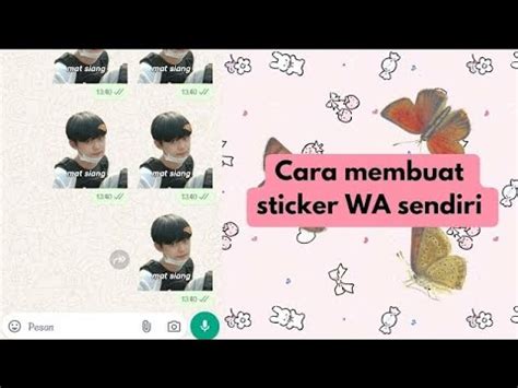 Cara Membuat Sticker WhatsApp Sendiri YouTube