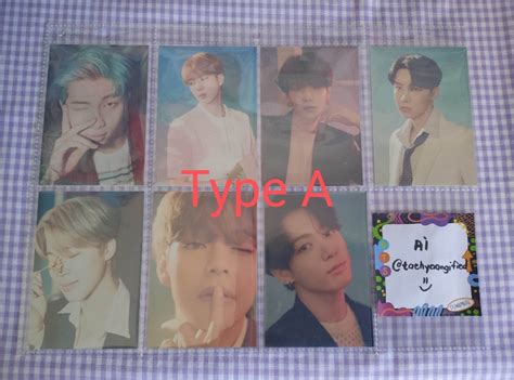 Bts Hybe Insight Photocard Set Rm Jin Suga Jhope Jimin V Jungkook