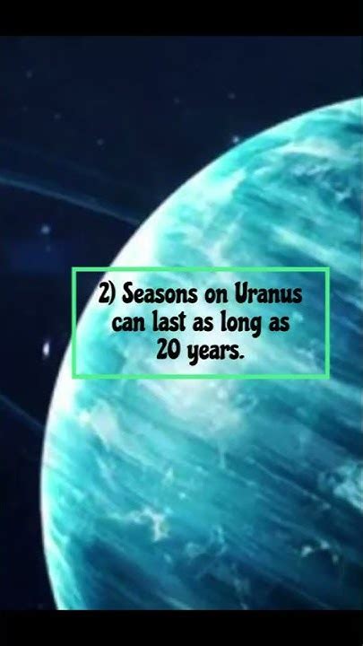 Amazing Uranus Facts Facts Shorts Youtube