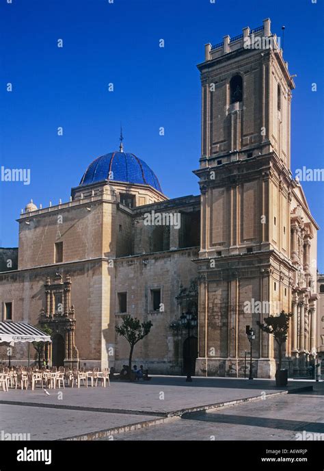 Elche, Basilica de Santa Maria, province of Alicante, Valencia, Spain Stock Photo - Alamy