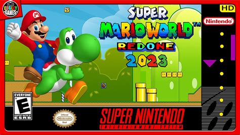 Super Mario World Redone 2023 Gameplay SNES YouTube