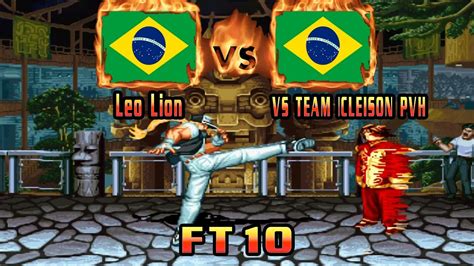 Real Bout Fatal Fury Leo Lion BRA VS BRA VS TEAM CLEISON PVH