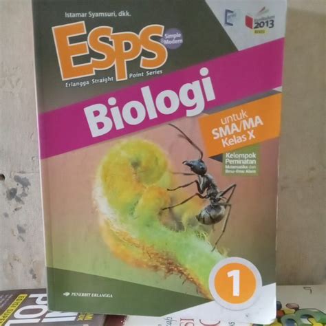 Jual Esps Biologi Untuk SMA MA Kelas X Kelompok Peminatan Kurikulum