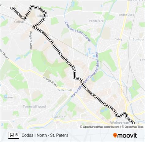 5 Route Schedules Stops Maps Wolverhampton Updated