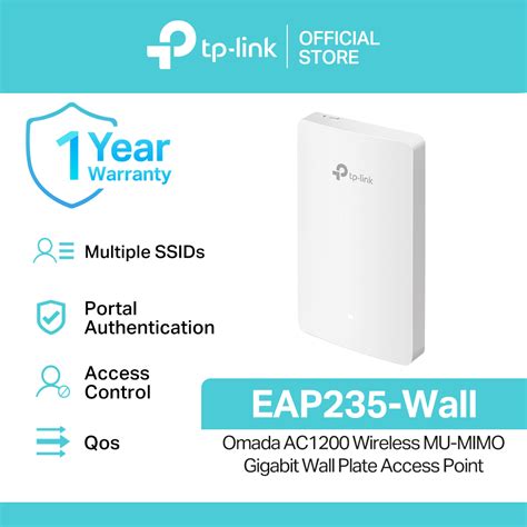 Tp Link Eap Wall Ac Omada Wireless Mu Mimo Gigabit