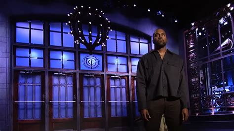 Snl Kanye West Gave Pro Trump Speech In Maga Hat