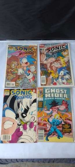 Sonic, Ghost Rider - Land of Goshen Auction House