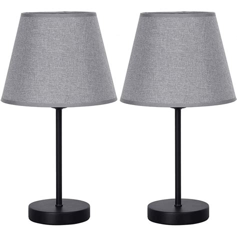 Small Table Lamps - Vintage Bedside Nightstand Lamps Set of 2 for ...