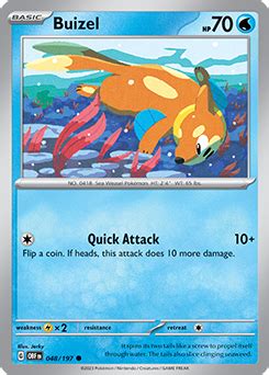 Buizel Diamond PearlMysterious Treasures TCG Card Database