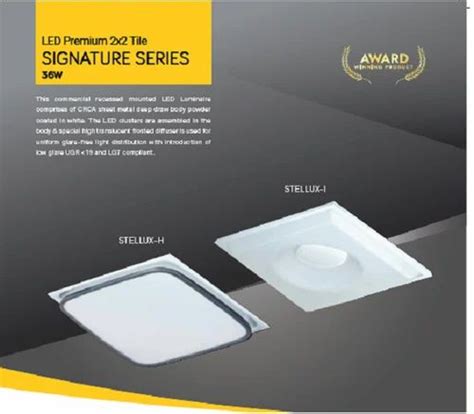 aluminium crompton led premium  tile signature series  lighting
