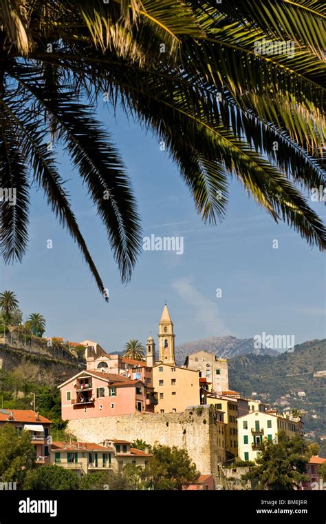 Old Town Ventimiglia Imperia Province Liguria Italy Stock Photo Alamy