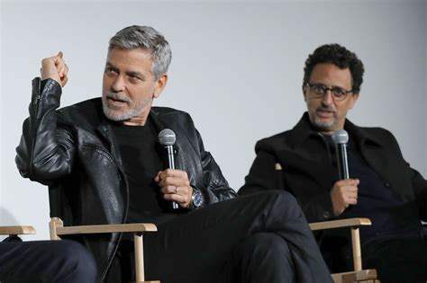 George Clooney Debuts The Perfect Beard At Catch 22 Screening