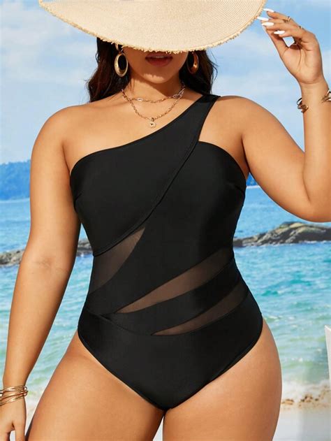 Shop Curve Plus Size Bikini Sets Swimwear Shein Usa