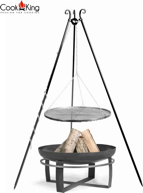 CookKing rohstahl óxido 80 cm 180 cm Trípode Brasero Viking 100 cm