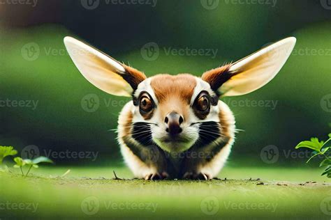 a small animal with big ears and big eyes. AI-Generated 32281618 Stock Photo at Vecteezy