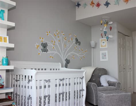 Baby M Modern Gray Nursery Project Nursery