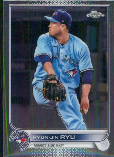 Amazon Topps Chrome Hyun Jin Ryu Toronto Blue Jays