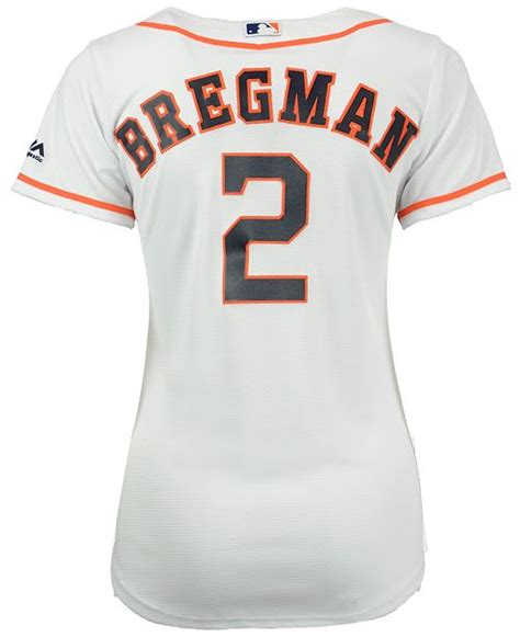 Majestic Womens Alex Bregman Houston Astros Cool Base Player Replica