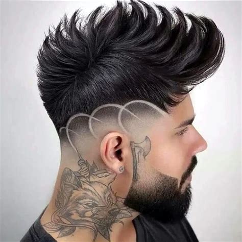 Get The Ultimate Style Upgrade With Mohawk Fade And Line Designs Click