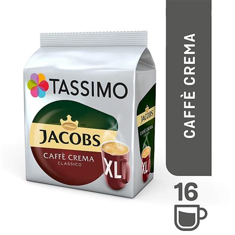 Jacobs Tassimo Caffe Crema Classico XL kávékapszula 16 kapszula 132 8