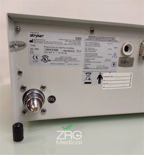 STRYKER PNEUMO SURE XL HIGH FLOW INSUFFLATOR 620 040 610 F114 EBay