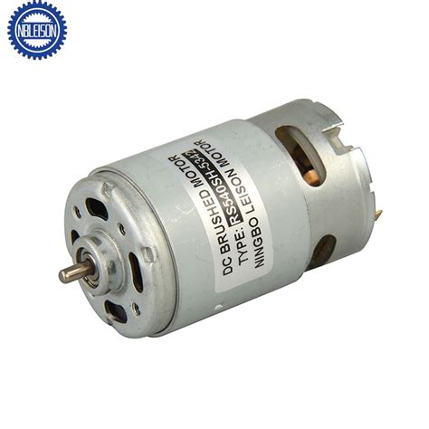 RS 540 15000rpm High Speed DC Cooling Fan Motor 6V 12V 24V Foot Grinder