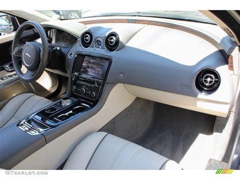 2012 Jaguar XJ XJL Portfolio Ivory Oyster Dashboard Photo 80469413