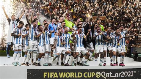 Mundial Tras La Consagración De Argentina Así Quedó La Tabla