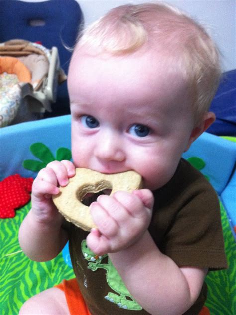 Sam the SAHM: Homemade Teething Biscuits!