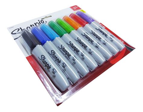 Marcadores Sharpie Punta Gruesa Cincel Chisel Colores Mercadolibre