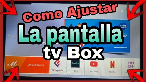 Cómo configurar la pantalla del tv box Mundowin