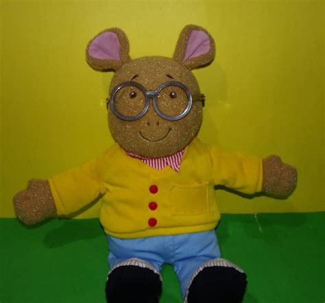 1996 Playskool Vintage Talking Arthur Plush Toy Doll 16 Tall Pbs